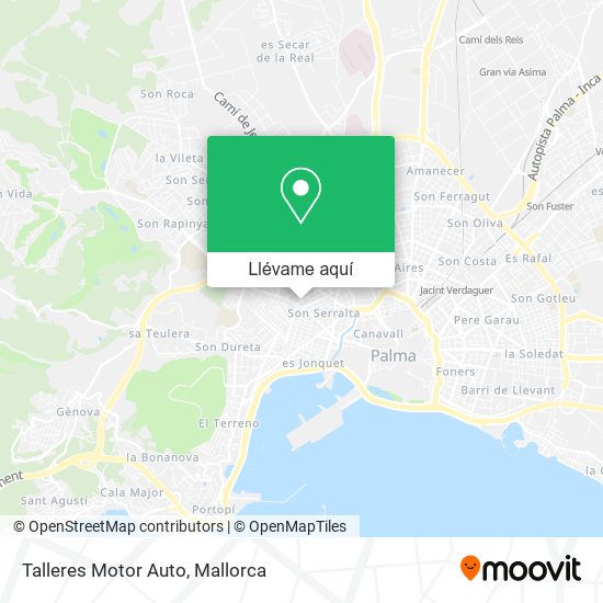 Mapa Talleres Motor Auto