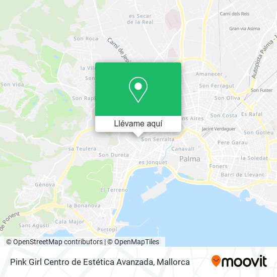 Mapa Pink Girl Centro de Estética Avanzada
