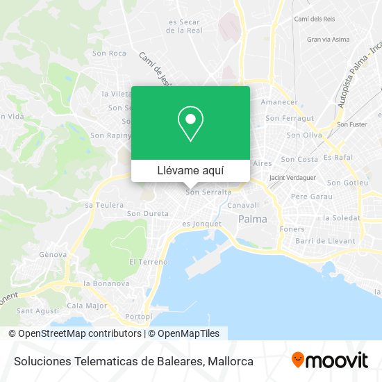 Mapa Soluciones Telematicas de Baleares