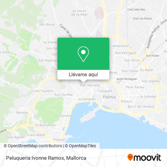 Mapa Peluqueria Ivonne Ramos