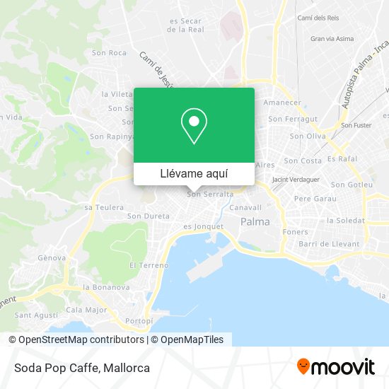 Mapa Soda Pop Caffe