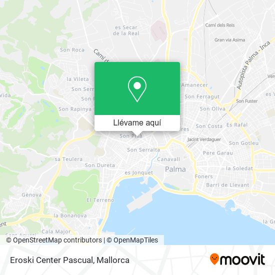 Mapa Eroski Center Pascual