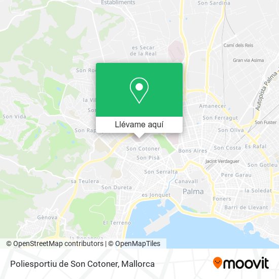 Mapa Poliesportiu de Son Cotoner