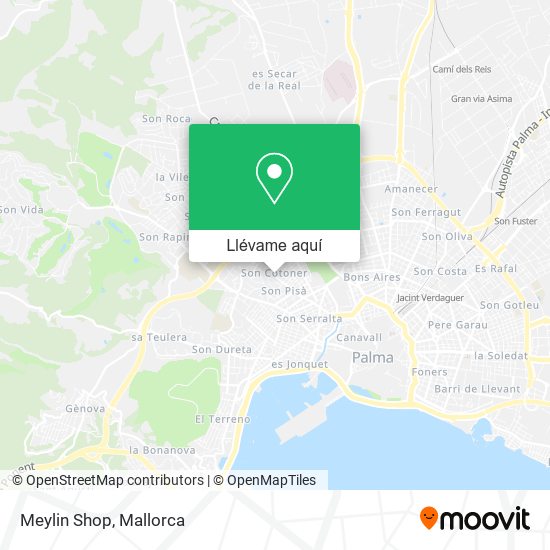 Mapa Meylin Shop