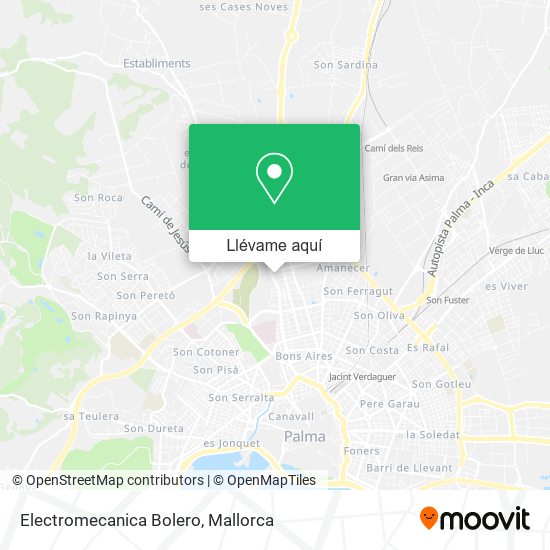 Mapa Electromecanica Bolero