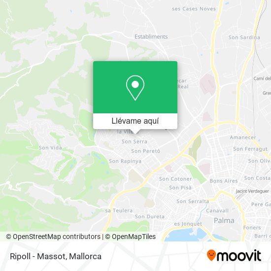 Mapa Ripoll - Massot