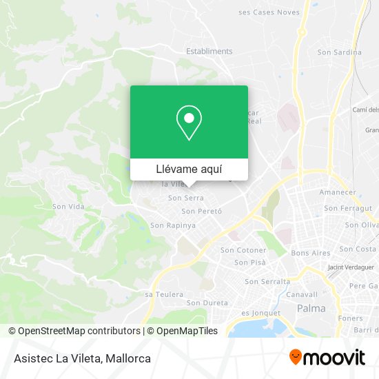 Mapa Asistec La Vileta