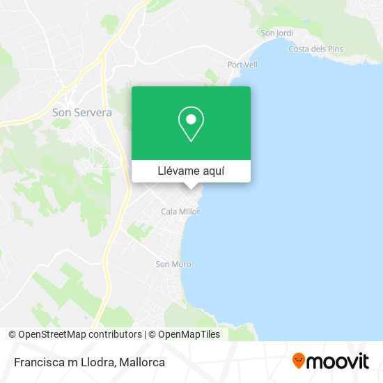 Mapa Francisca m Llodra