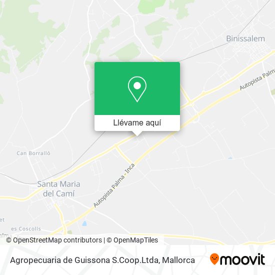 Mapa Agropecuaria de Guissona S.Coop.Ltda