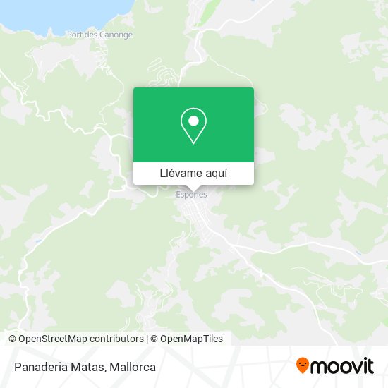 Mapa Panaderia Matas