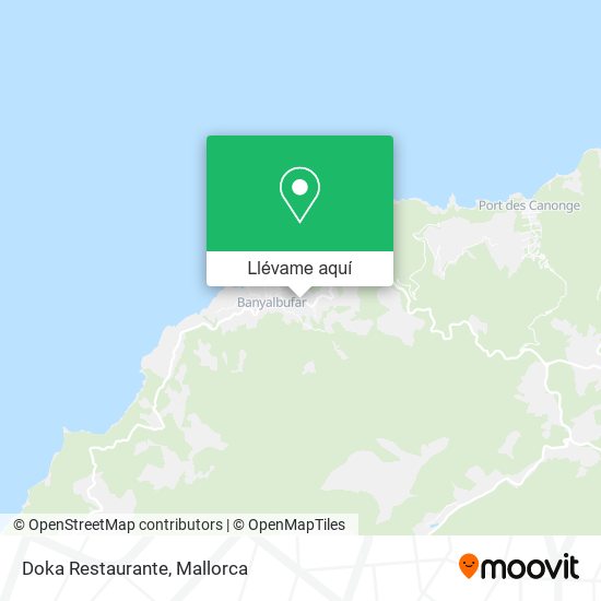 Mapa Doka Restaurante