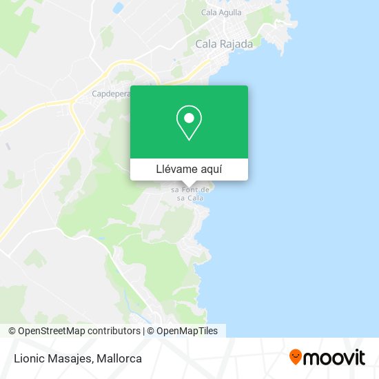 Mapa Lionic Masajes