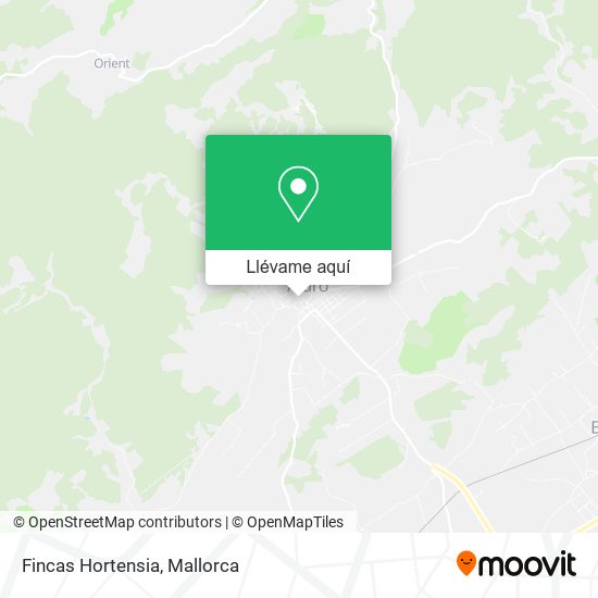 Mapa Fincas Hortensia