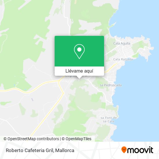 Mapa Roberto Cafeteria Gril