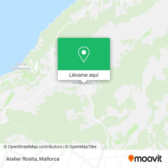 Mapa Atelier Rosita