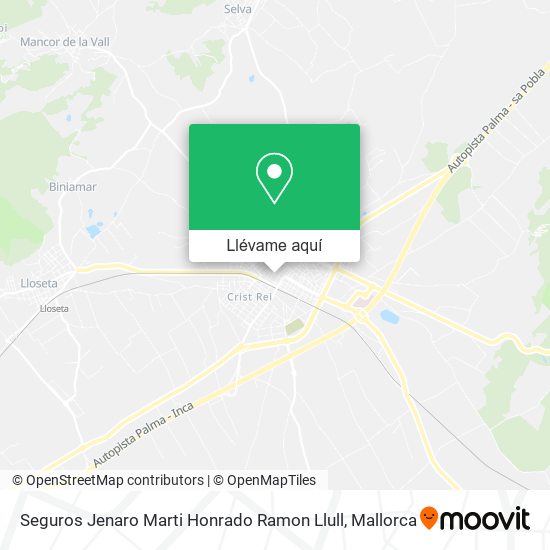 Mapa Seguros Jenaro Marti Honrado Ramon Llull