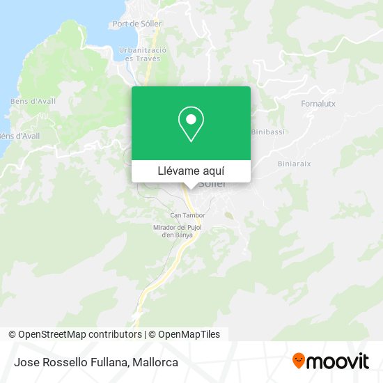 Mapa Jose Rossello Fullana