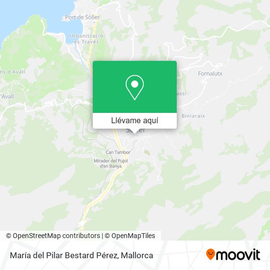Mapa María del Pilar Bestard Pérez