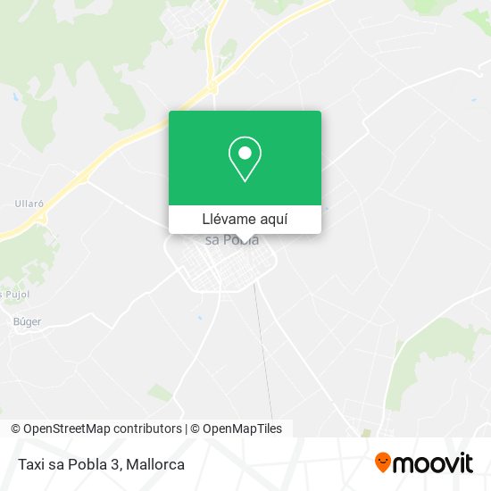 Mapa Taxi sa Pobla 3