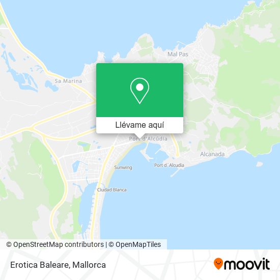 Mapa Erotica Baleare