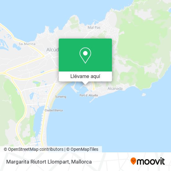 Mapa Margarita Riutort Llompart