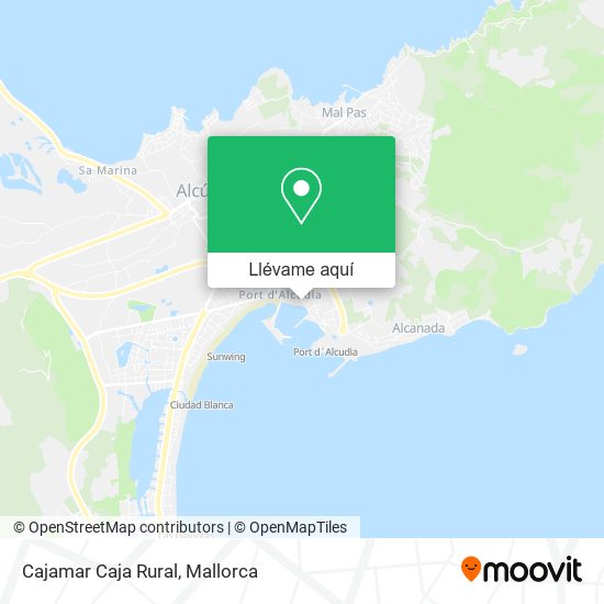 Mapa Cajamar Caja Rural