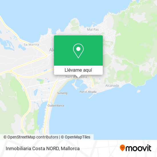 Mapa Inmobiliaria Costa NORD