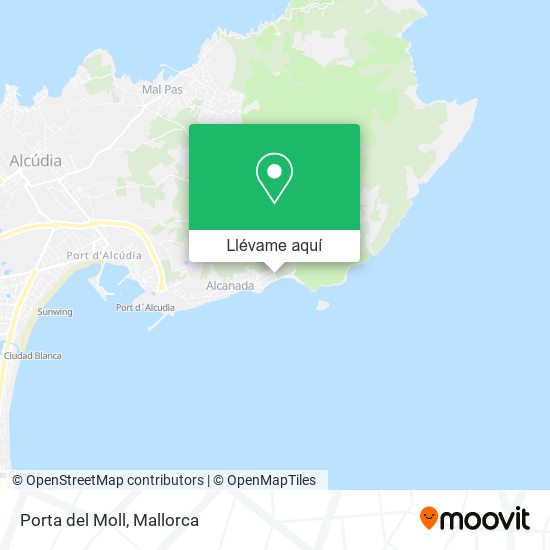 Mapa Porta del Moll
