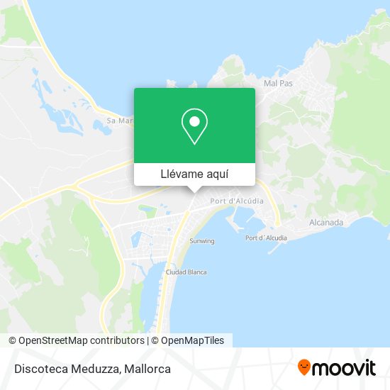 Mapa Discoteca Meduzza