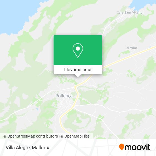 Mapa Villa Alegre