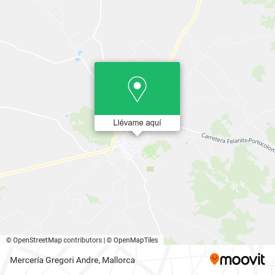 Mapa Mercería Gregori Andre