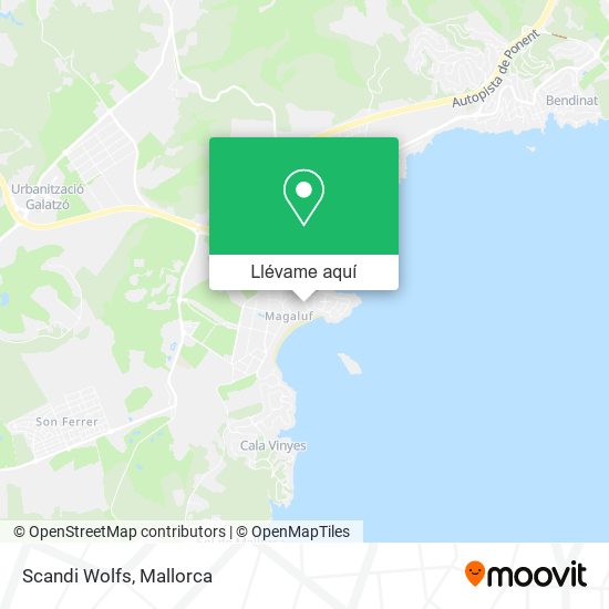 Mapa Scandi Wolfs