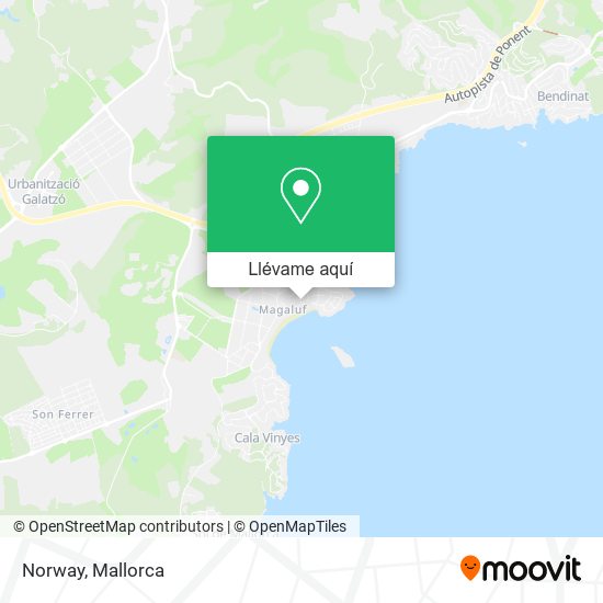 Mapa Norway