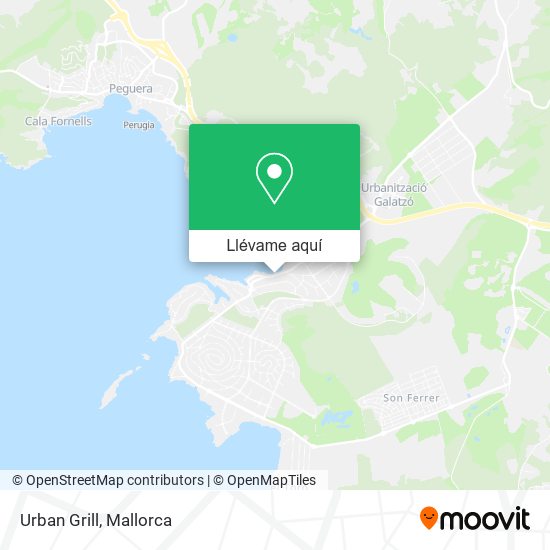 Mapa Urban Grill