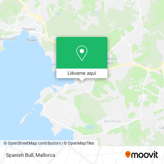 Mapa Spanish Bull