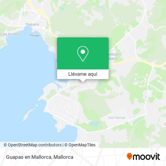 Mapa Guapas en Mallorca