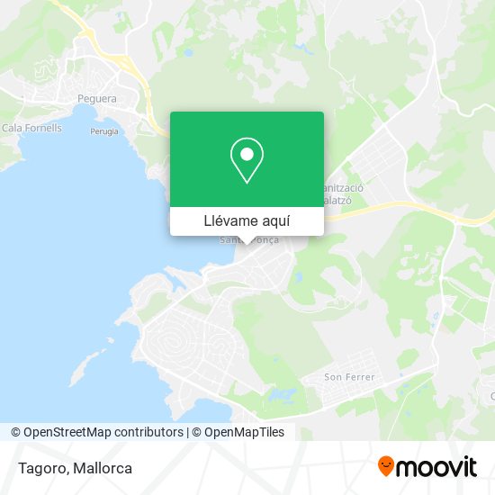 Mapa Tagoro