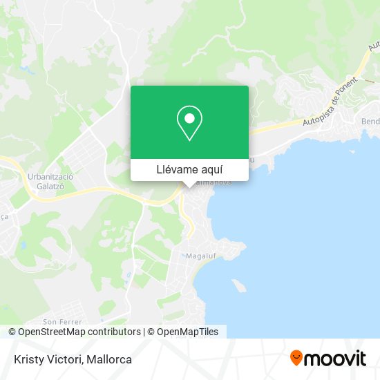 Mapa Kristy Victori