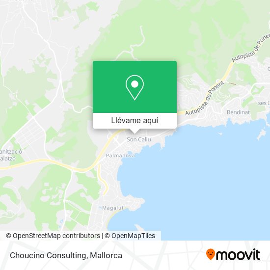 Mapa Choucino Consulting