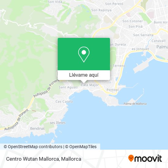 Mapa Centro Wutan Mallorca