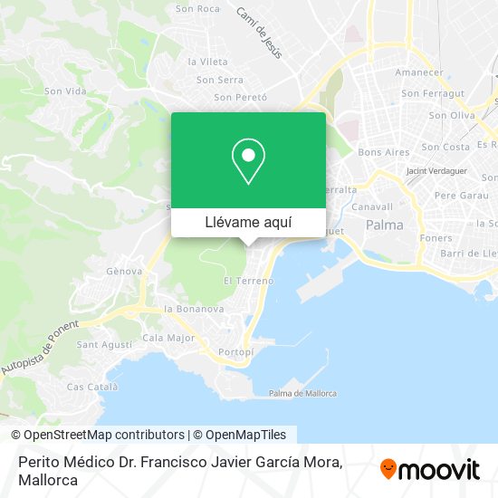 Mapa Perito Médico Dr. Francisco Javier García Mora