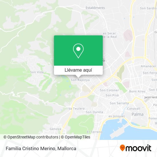 Mapa Familia Cristino Merino
