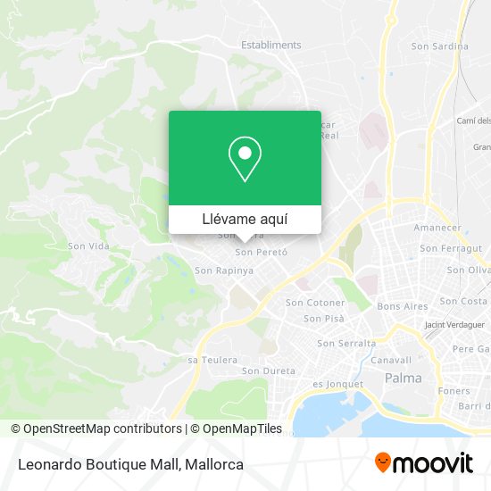 Mapa Leonardo Boutique Mall