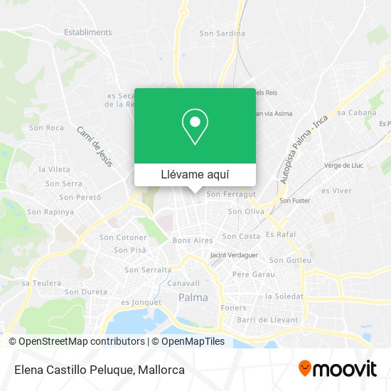 Mapa Elena Castillo Peluque