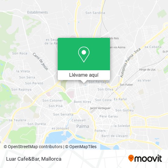 Mapa Luar Cafe&Bar