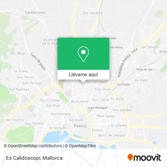 Mapa Es Calidoscopi