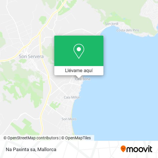 Mapa Na Paxinta sa