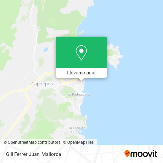 Mapa Gili Ferrer Juan