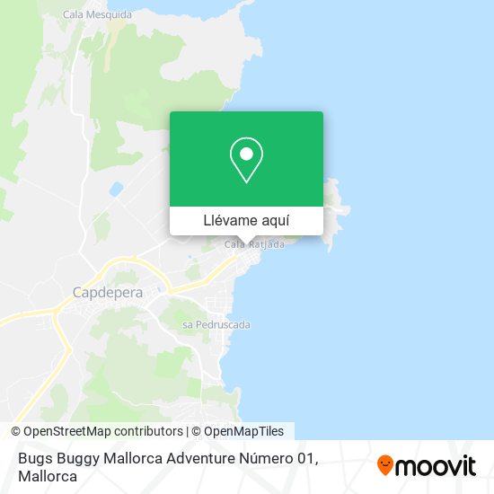 Mapa Bugs Buggy Mallorca Adventure Número 01