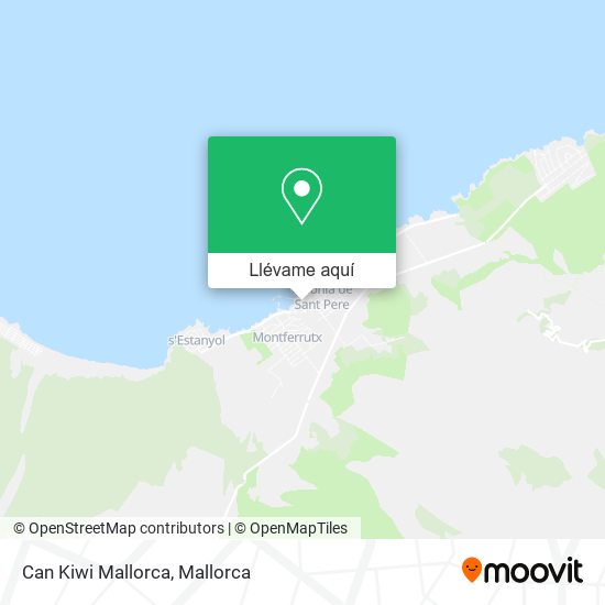 Mapa Can Kiwi Mallorca